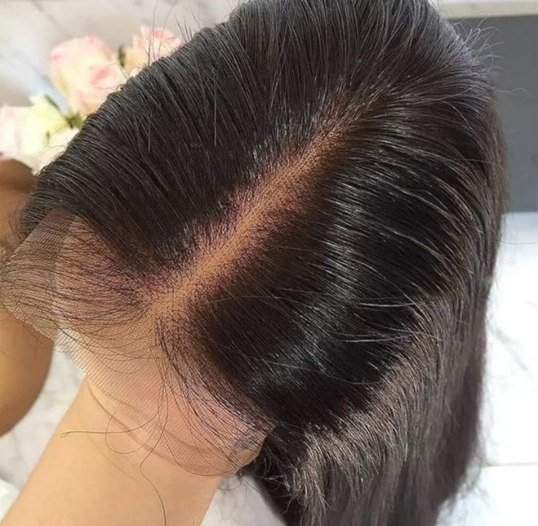 "16" Brazilian Hair Full Frontal Wig.